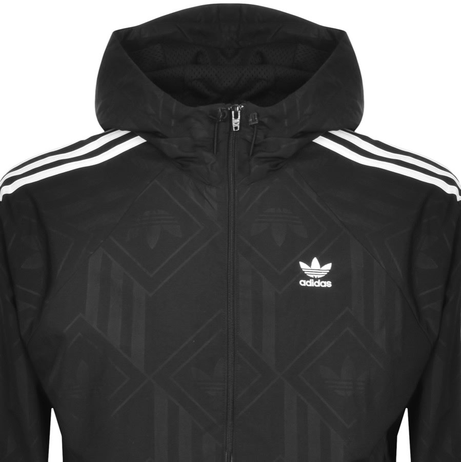 Alternative Image for Productadidas Originals Windbreaker Full Zip Jacket Black2